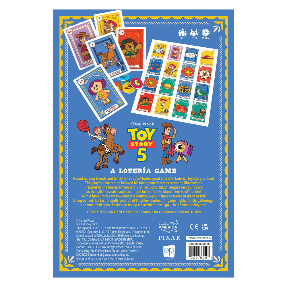 Lotería: Toy Story 5