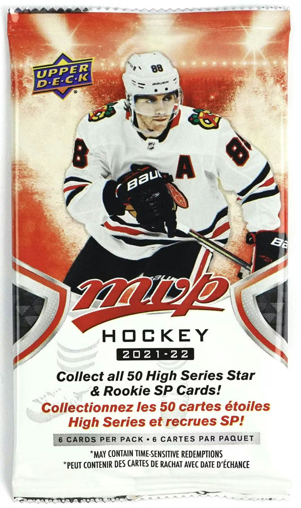 2021-22 Upper Deck MVP Hockey Retail Pack
