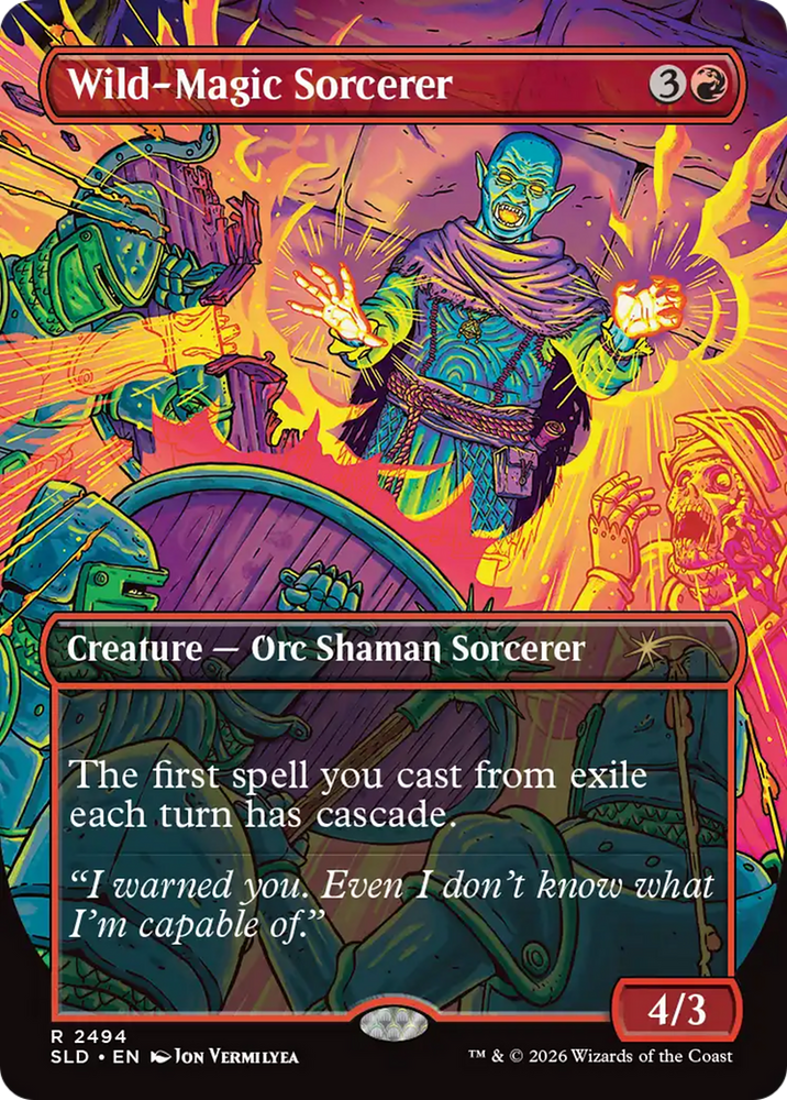 Wild-Magic Sorcerer [Secret Lair Drop Series]