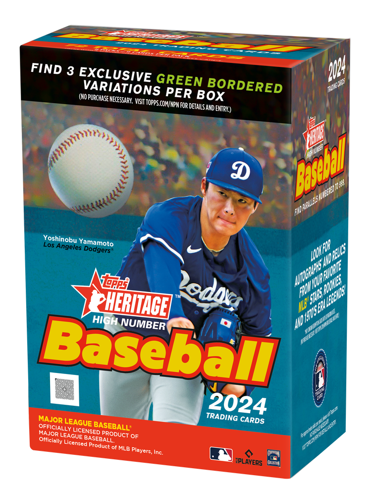 2024 Topps Heritage Baseball High Number Value Blaster Box
