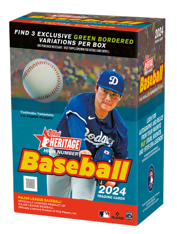 2024 Topps Heritage Baseball High Number Value Blaster Box