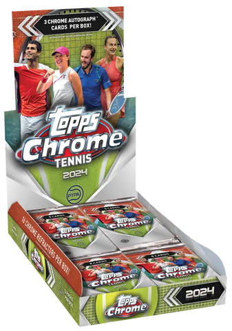 2024 Topps Chrome Tennis Hobby Box