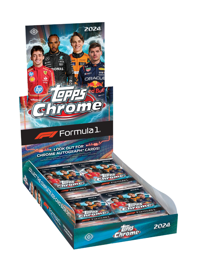 2024 Topps Formula 1 Chrome Racing Hobby Box