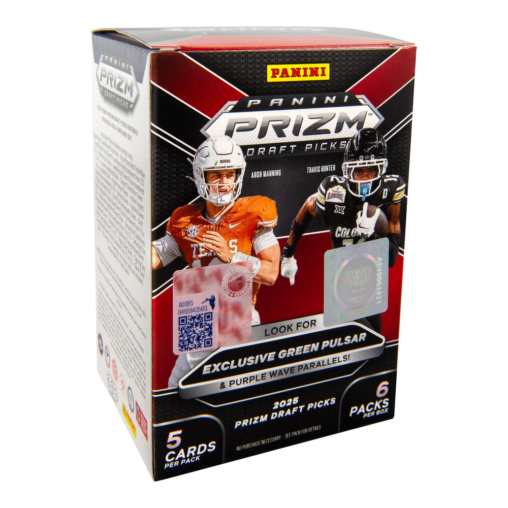 2025 Panini Prizm Draft Picks Football Blaster Box