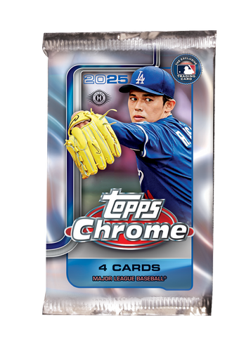 2025 Topps Chrome Baseball Hobby Pack