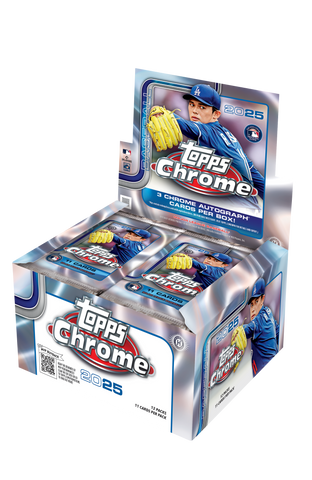 2025 Topps Chrome Baseball Jumbo Box