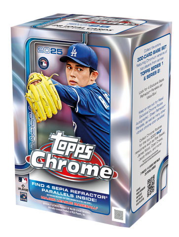 2025 Topps Chrome Baseball Blaster Box