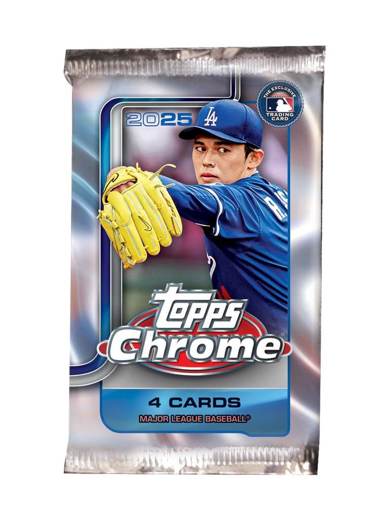 2025 Topps Chrome Baseball Blaster Pack