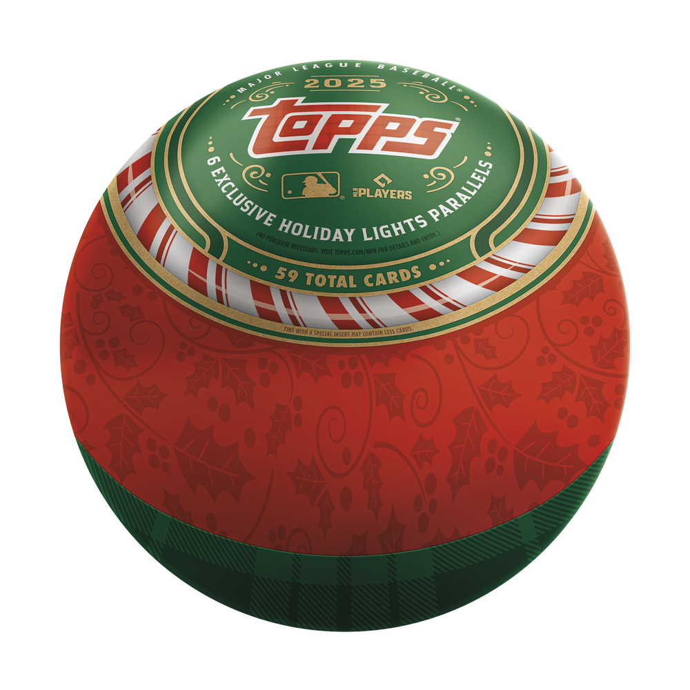2025 Topps Baseball Hobby Holiday Tin
