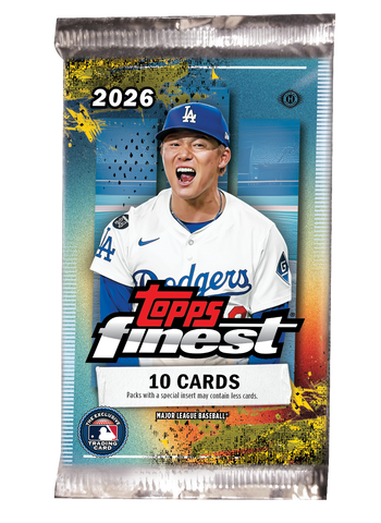 2026 Topps Finest Baseball Hobby Pack