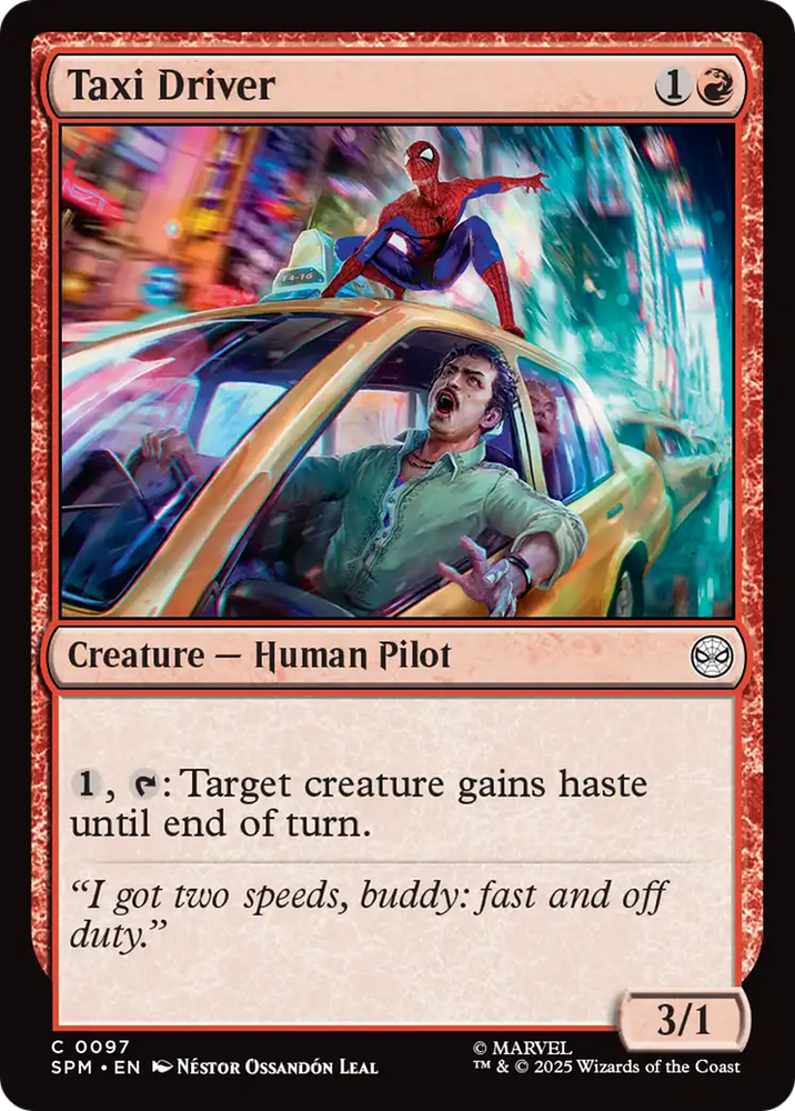 Taxi Driver [Marvel's Spider-Man]
