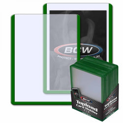 BCW 3x4 Color Bordered Topload Card Holder - Standard (5 to choose from)