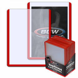 BCW 3x4 Color Bordered Topload Card Holder - Standard (5 to choose from)