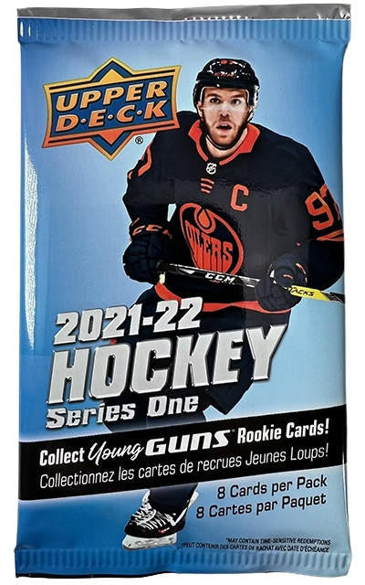 2021-22 Upper Deck Series 1 Hockey Retail Pack