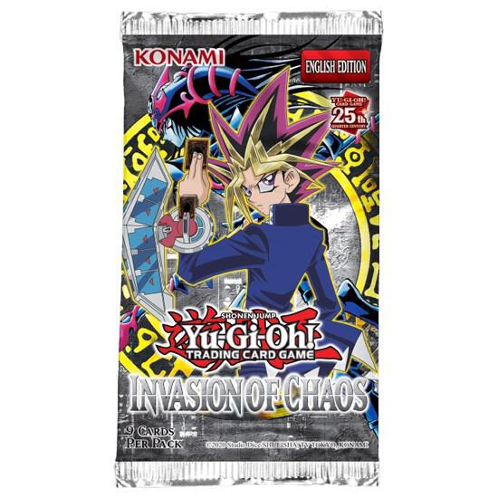 Yu-Gi-Oh 25th Anniversary Invasion of Chaos Booster Pack