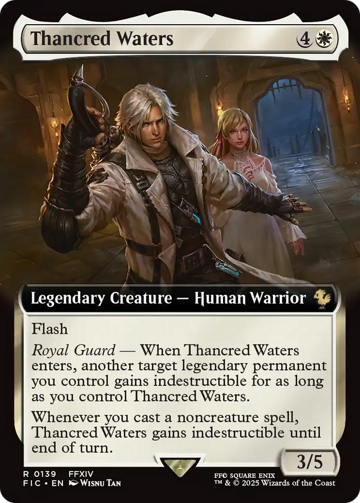 Thancred Waters (Extended Art) [FINAL FANTASY Commander]