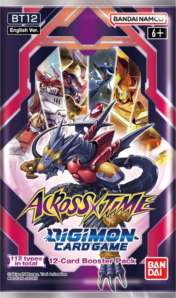 Digimon Card Game: Across Time (BT12) - Booster Box/Pack