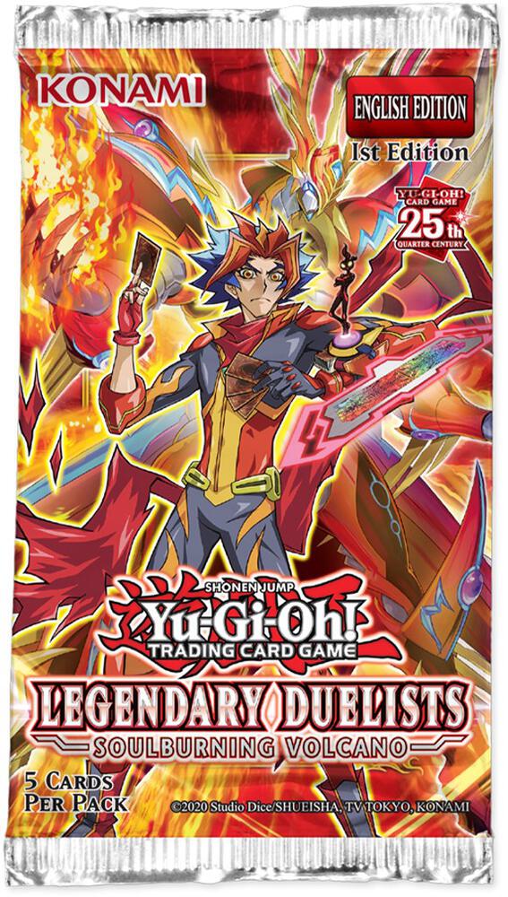 Yu-Gi-Oh! Legendary Duelists: Soulburning Volcano Booster Pack