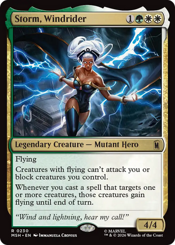 Storm, Windrider [Marvel Super Heroes]