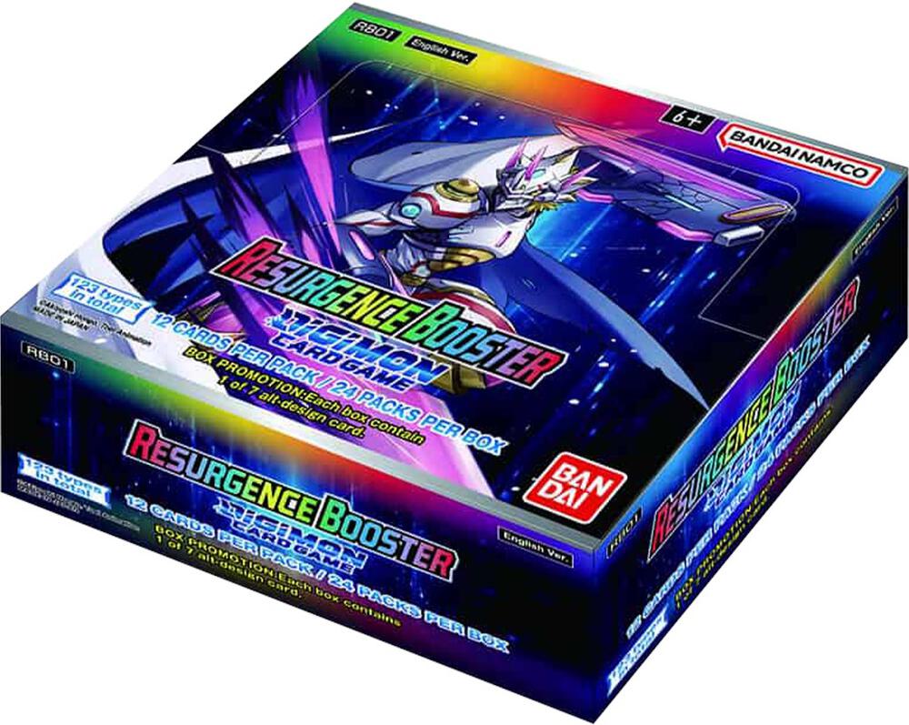 Digimon Card Game: Resurgence Booster (RB01) - Booster Box/Pack