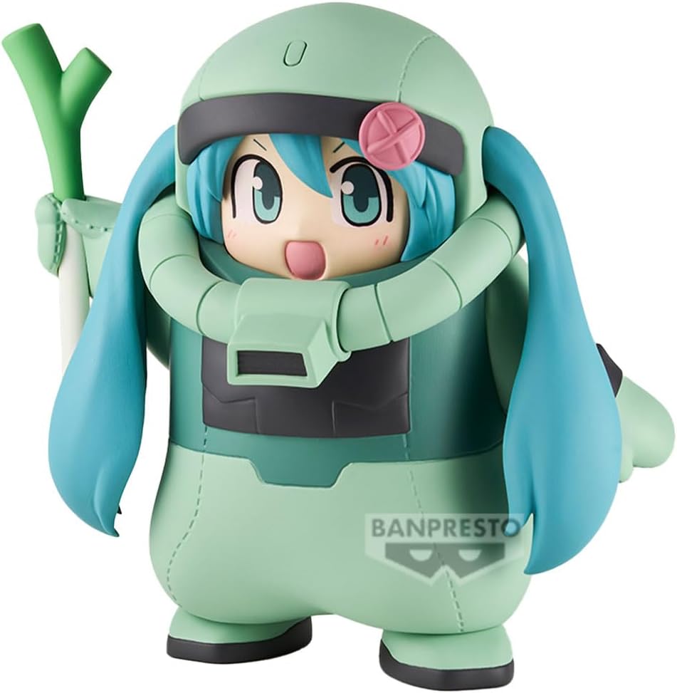 Gundam 45th x Hatsune Miku - Zaku Costume Figurine