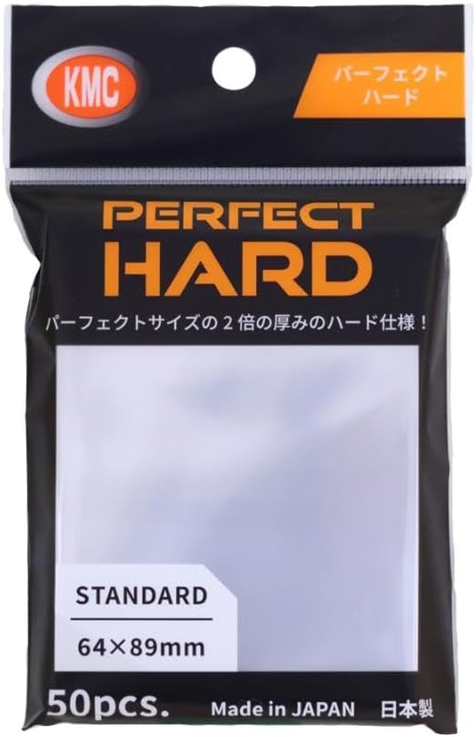 KMC Perfect Hard Standard Sleeves (50 ct.)