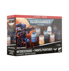 Warhammer 40k: Space Marines - Intercessors + Paints (60-11)