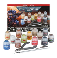 Warhammer 40k: Paint + Tools Set (60-12)