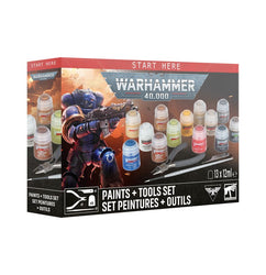 Warhammer 40k: Paint + Tools Set (60-12)