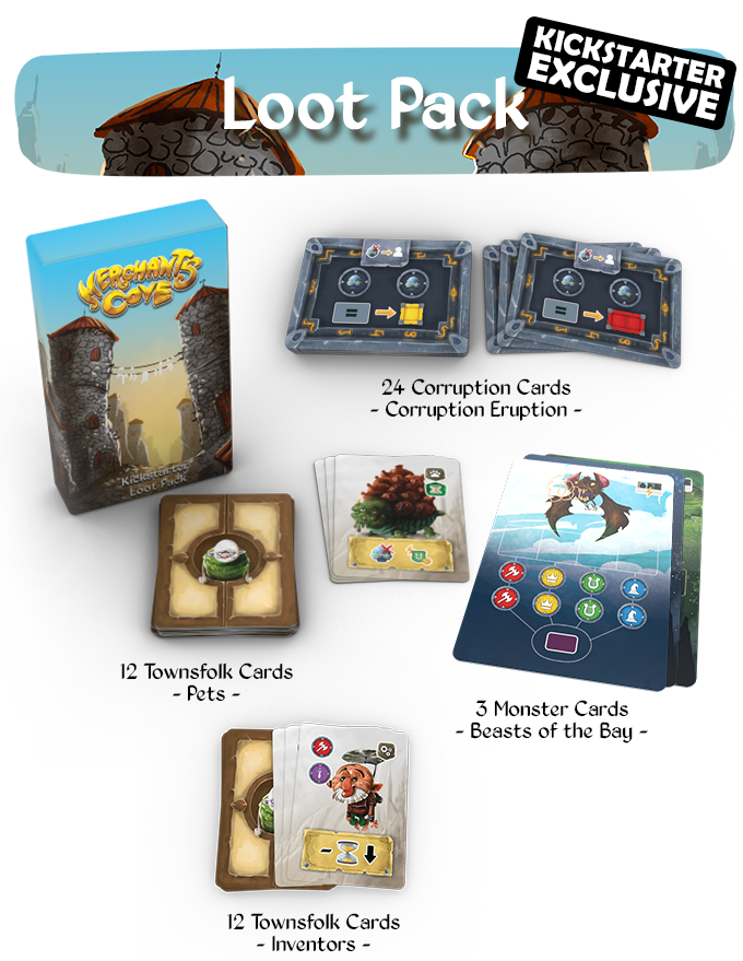 Merchants Cove: Loot Pack (Kickstarter Exclusive)