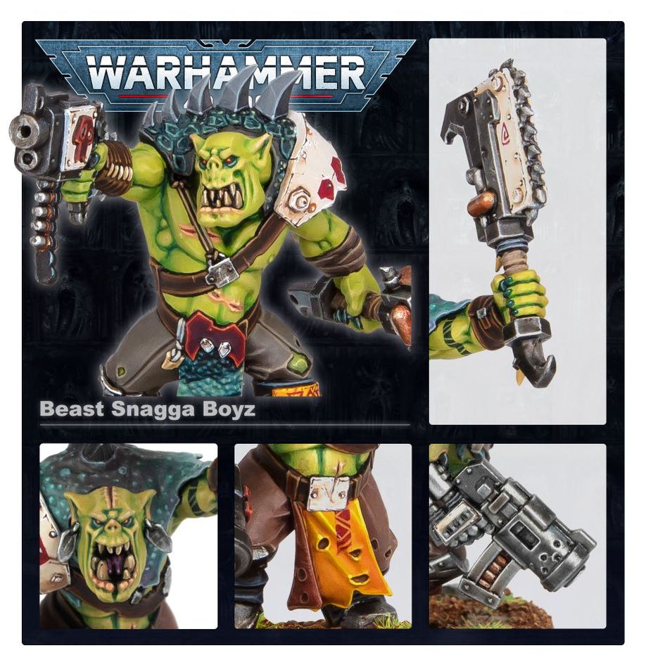 Warhammer 40k: Orks - Beast Snagga Boyz (50-51)
