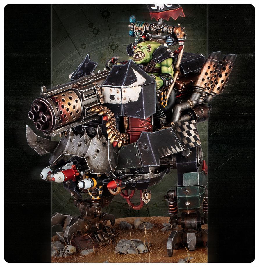 Warhammer 40k: Orks - Big Mek Dakkarig (50-81)