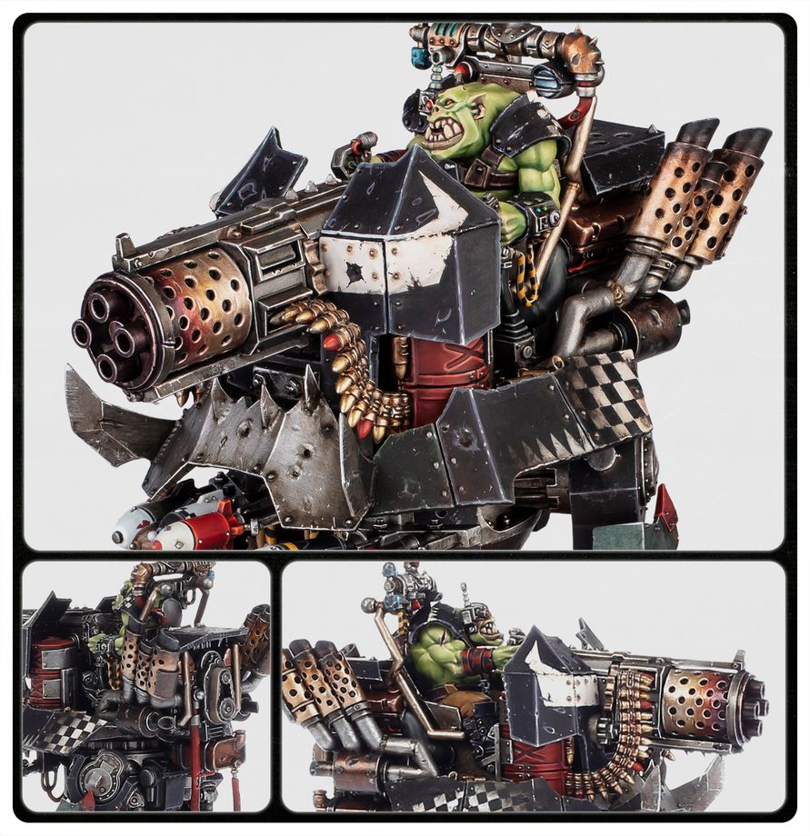 Warhammer 40k: Orks - Big Mek Dakkarig (50-81)