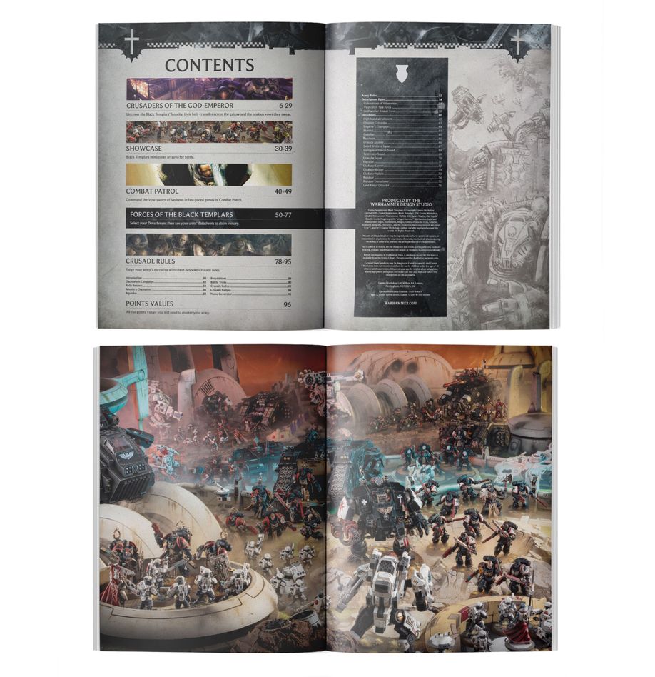 Warhammer 40k - Codex Supplement: Black Templars (10th ed.)