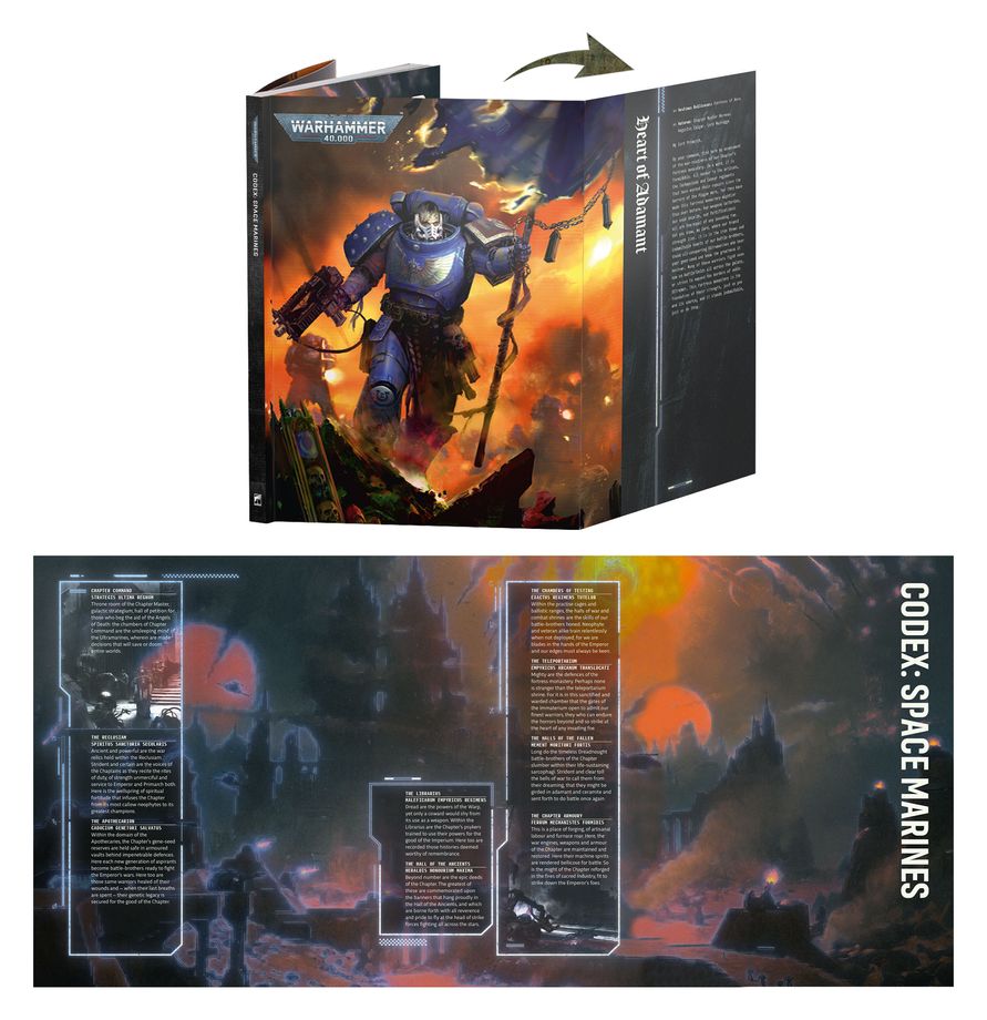 Warhammer 40k: Codex - Space Marines (11th ed.)