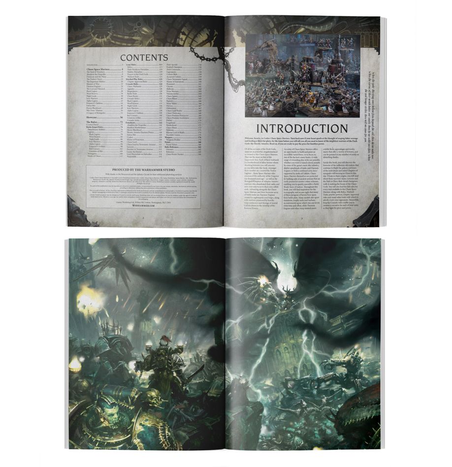 Warhammer 40k - Codex: Chaos Space Marines (10th ed.)