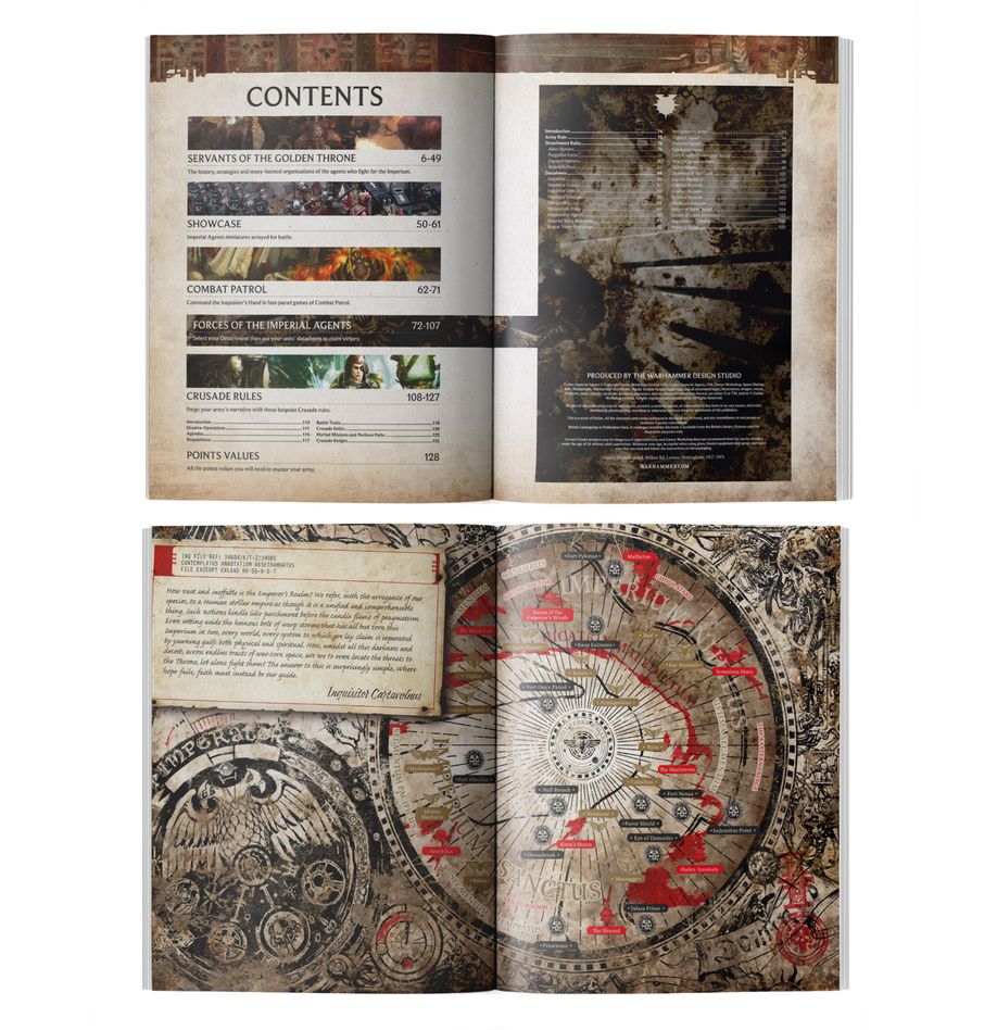 Warhammer 40k - Codex: Imperial Agents (10th ed.)