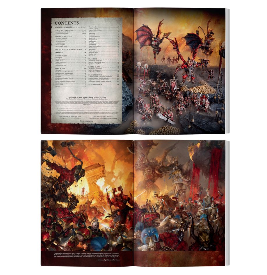Warhammer Age of Sigmar: Chaos Battletome - Blades of Khorne (4th ed.)