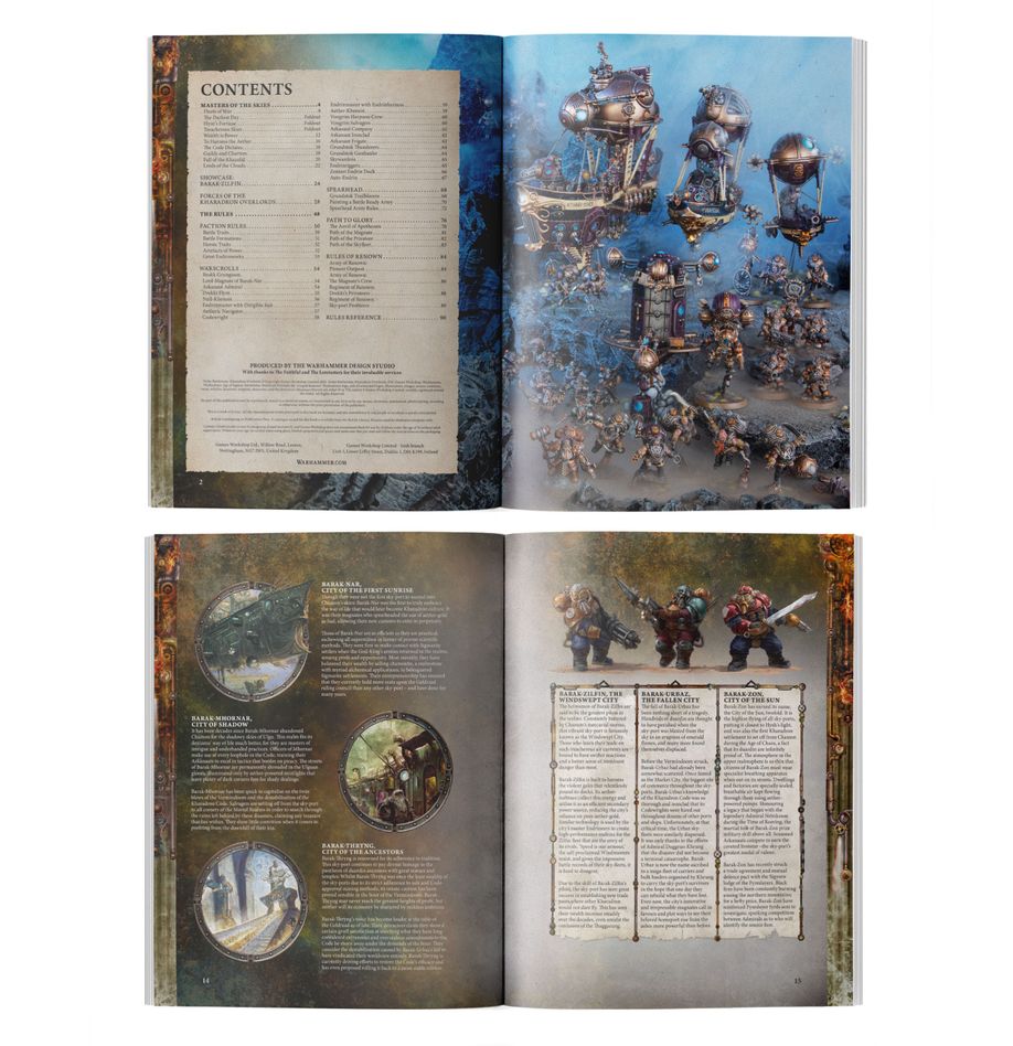 Warhammer Age of Sigmar: Order Battletome - Kharadron Overlords (4th ed.)