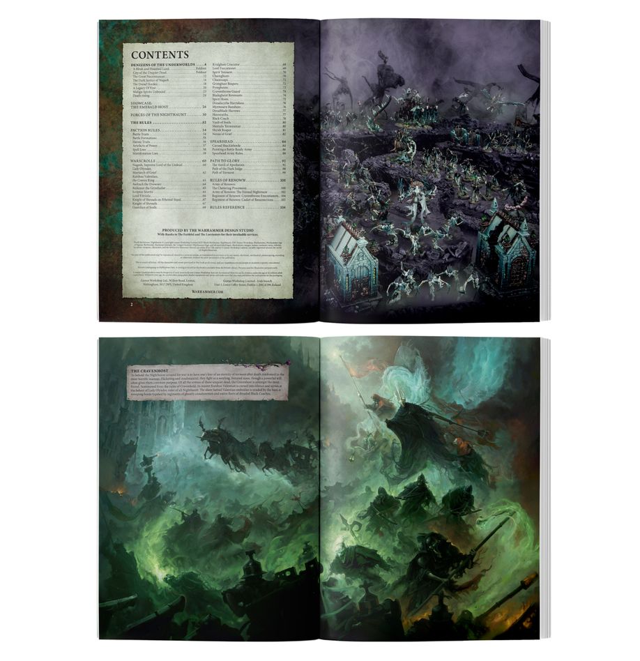 Warhammer Age of Sigmar: Death Battletome - Nighthaunt (4th ed.)