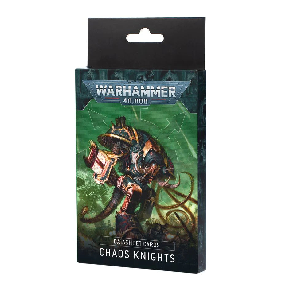 Warhammer 40k: Chaos Knights - Datasheet Cards (2025)