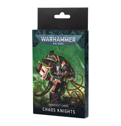 Warhammer 40k: Chaos Knights - Datasheet Cards (2025)