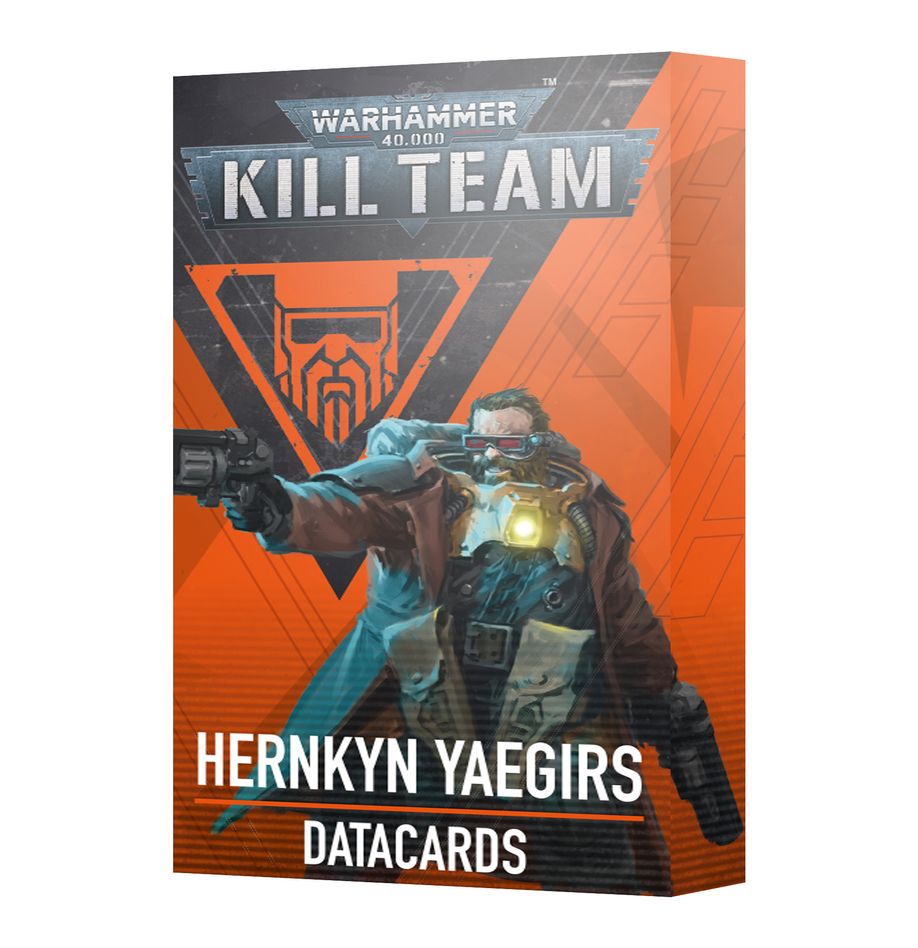 Warhammer 40k: Kill Team - Hernkyn Yaegirs Datacards