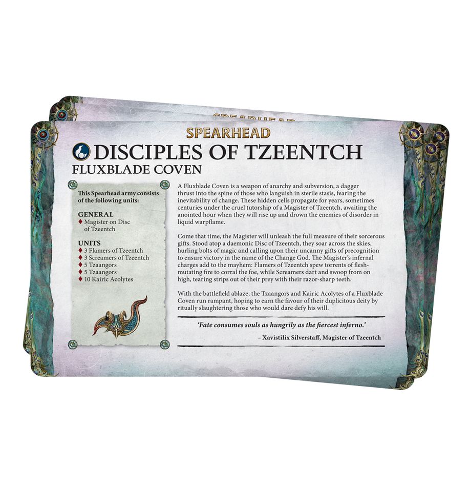 Warhammer Age of Sigmar: Disciples of Tzeentch - Faction Pack (2024)