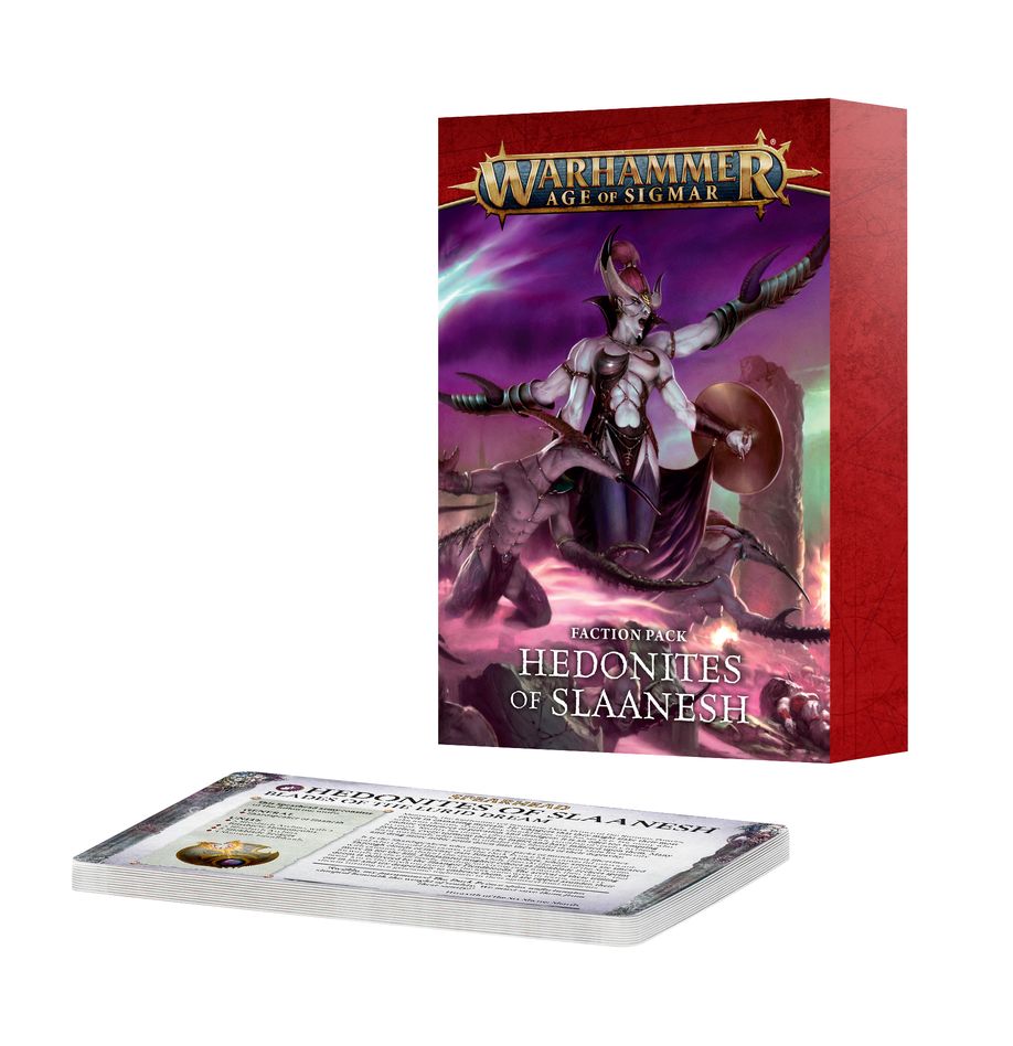 Warhammer Age of Sigmar: Hedonites of Slaanesh - Faction Pack (2024)