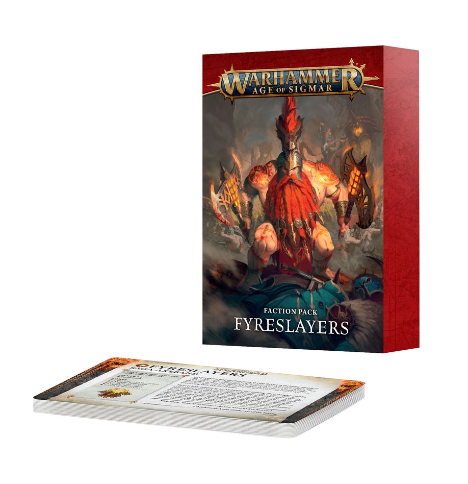 Warhammer Age of Sigmar: Fyreslayers - Faction Pack (2024)