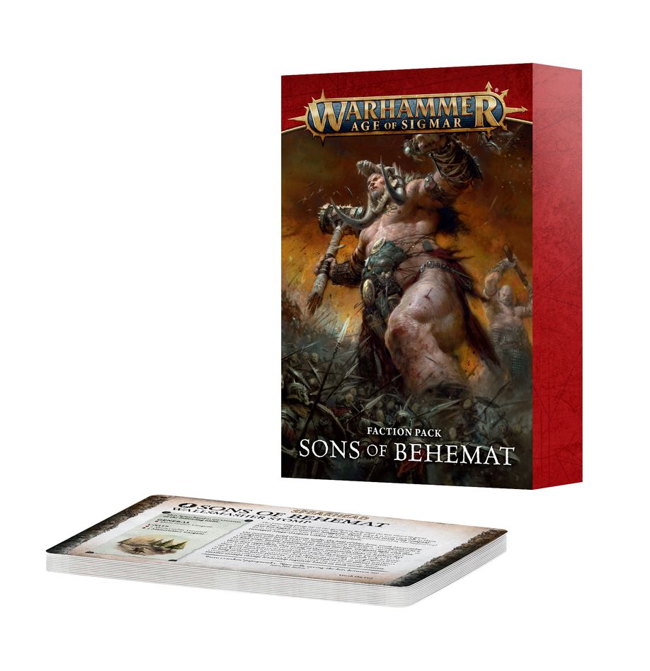 Warhammer Age of Sigmar: Sons of Behemat - Faction Pack (2024)