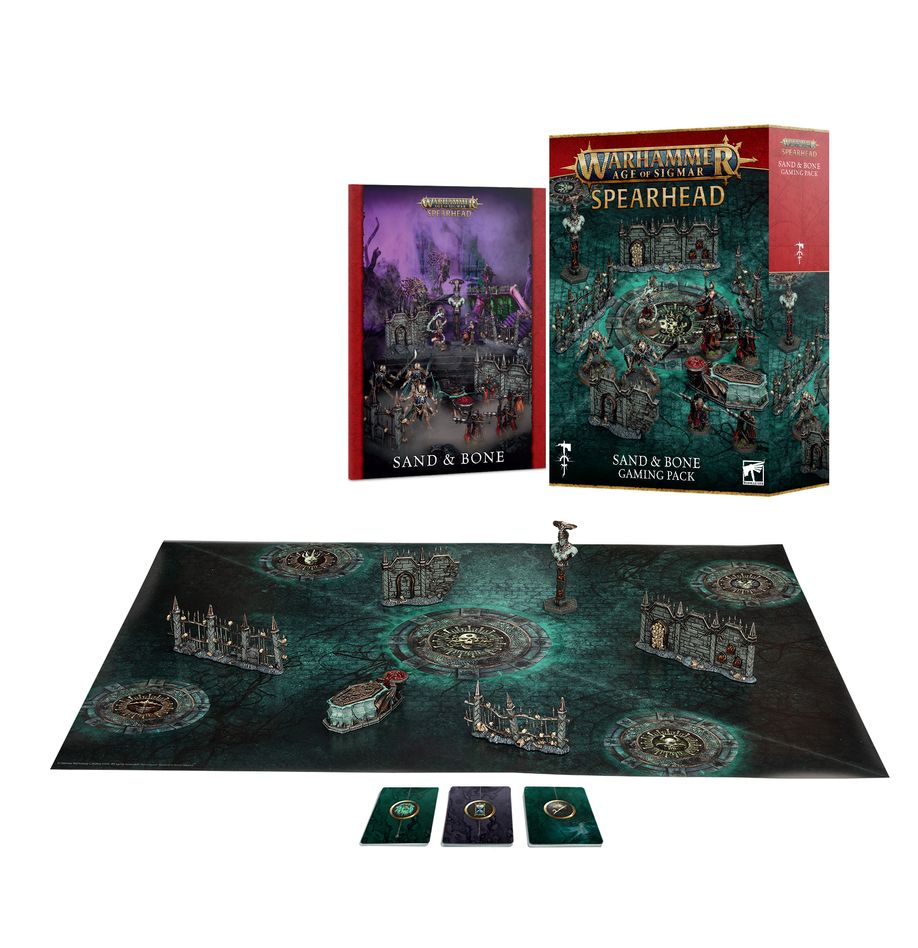 Warhammer Age of Sigmar: Spearhead - Sand & Bone Gaming Pack (80-57)