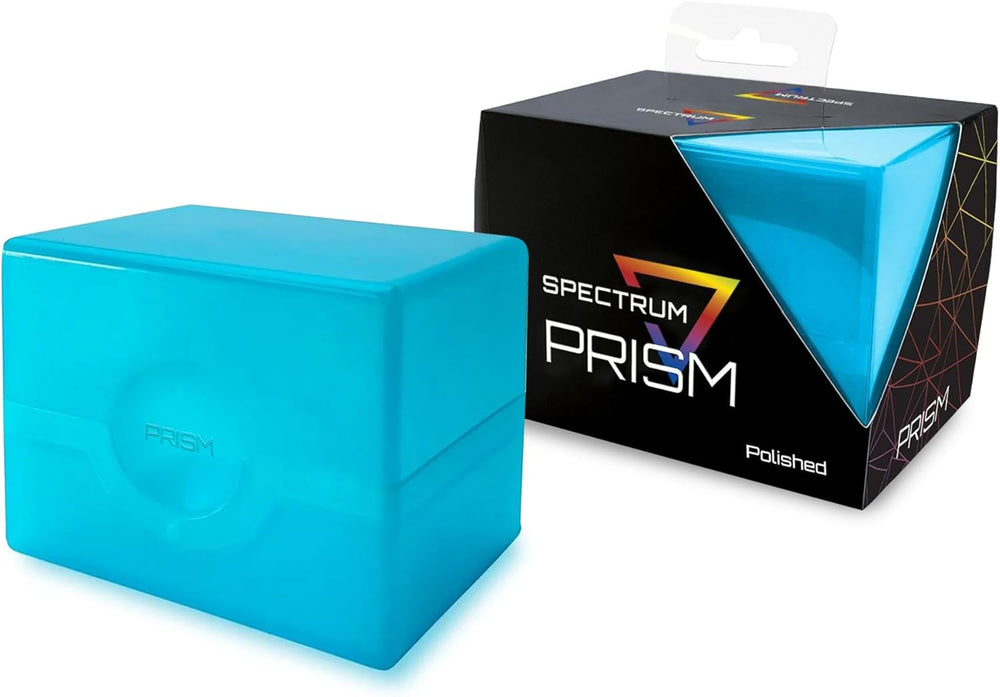 BCW SUPPLIES: SPECTRUM: PRISM DECK CASE: ELECTRIC BLUE