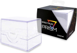 BCW SUPPLIES: SPECTRUM: PRISM DECK CASE: CRYSTAL CLEAR